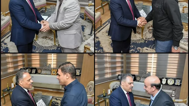 رئيس مدينة الزقازيق ونوابه يهنئون محافظ الشرقية بعيد الأضحى