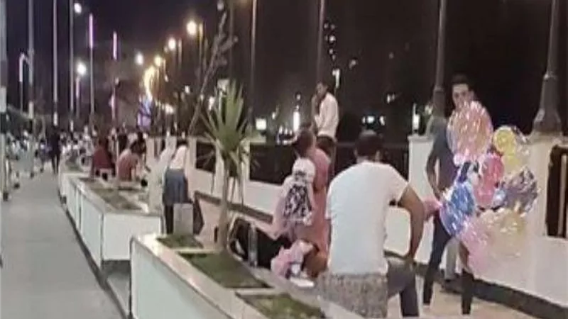 الممشى السياحي والمنتزهات متنفس الشراقوة فى عيد الاضحى