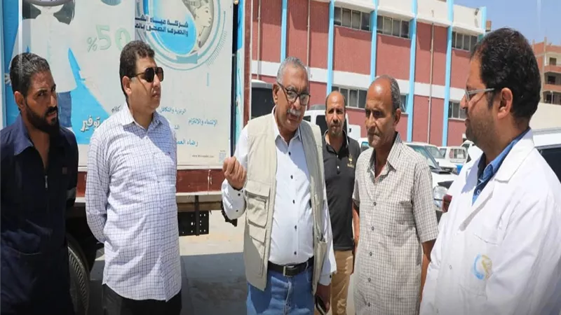 جولات مفاجئة بمحطات المياه والصرف الصحي ثالث أيام العيد بالمنيا
