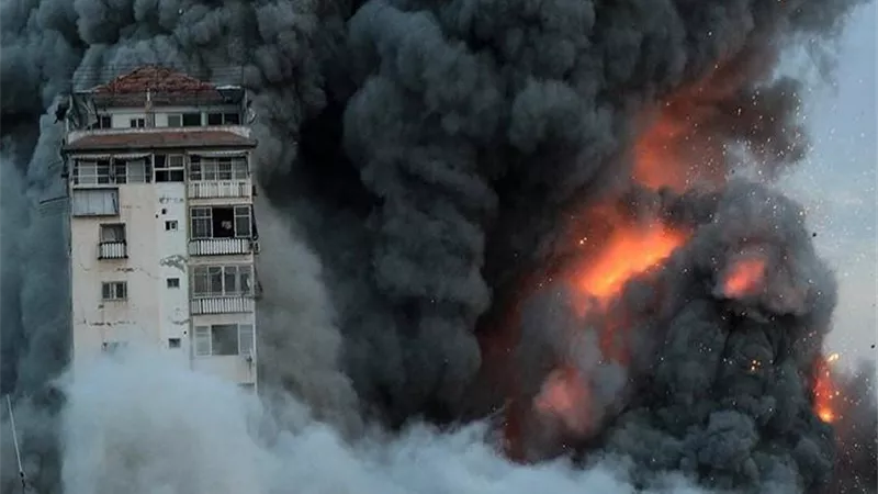 استشهاد 3 فلسطينيين في قصف إسرائيلي على خان يونس بجنوب غزة