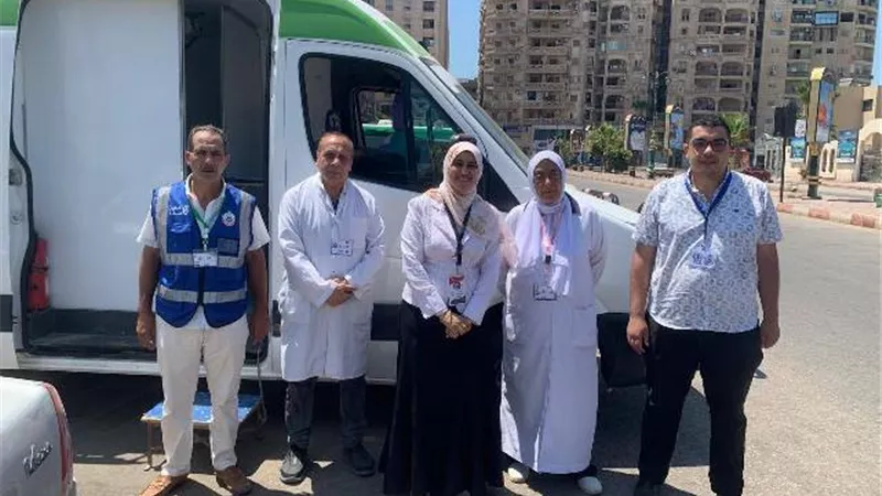 قافلة طبية بزاوية صقر أبو المطامير الجمعه