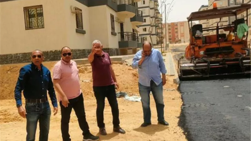 رئيس جهاز مدينة بدر يتفقد المشروعات السكنية بعدد من المناطق