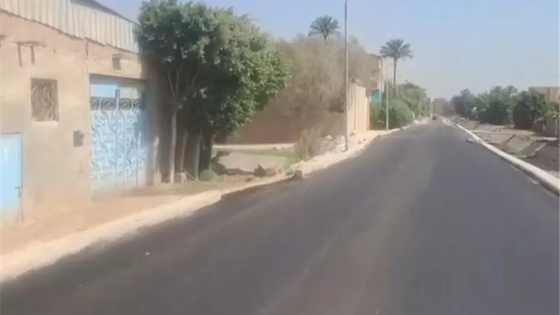 محافظ الجيزة يعلن رصف وتطوير ورفع كفاءة طريق السقارية