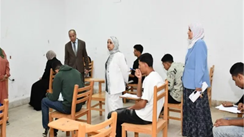 انتظام امتحانات جامعة قناة السويس عقب إجازة عيد الأضحى