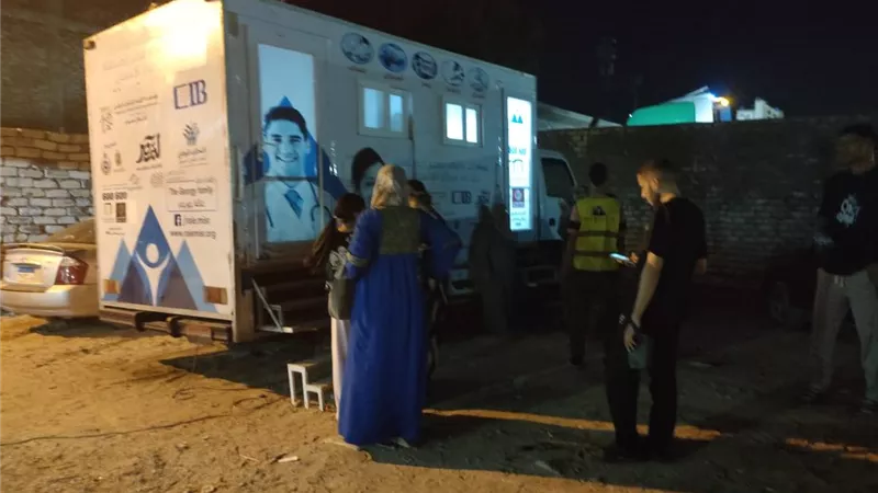 قافلة راعي مصر الطبية تعالج أهالي قرية الواصفية بالإسماعيلية