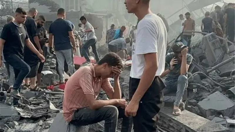ارتفاع حصيلة الشهداء فى قطاع غزة إلى 55 الفا و207 مواطنين