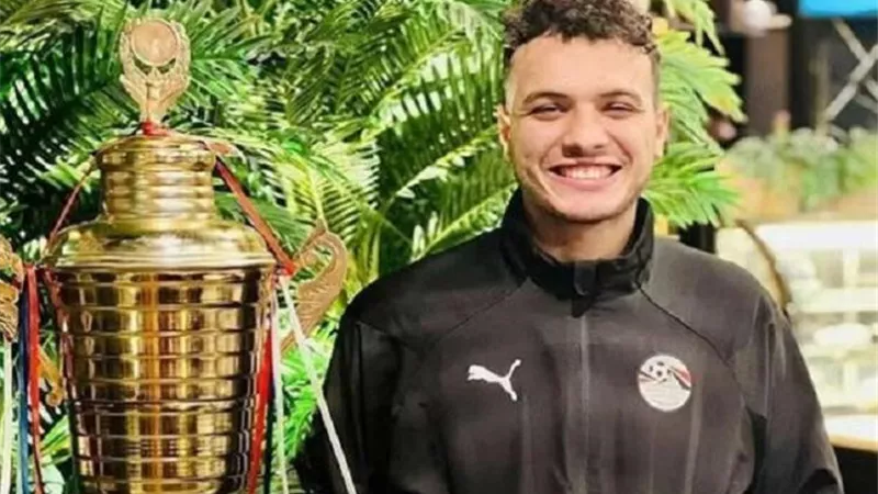 البنك الأهلي يعلن وفاة محمد جمال لاعب كرة الصالات