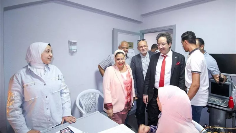 سمنود تستقبل قافلة جامعة طنطا التنموية المطورة-صور
