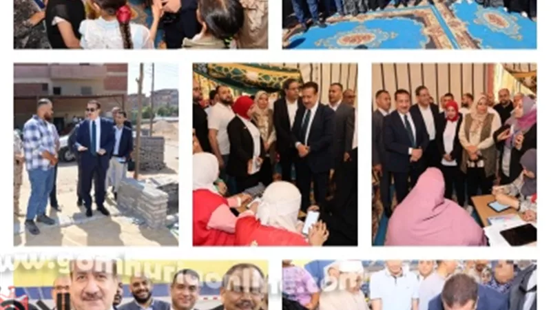عيد المنوفية القومي |مبادرات صحية وتنموية وإنسانية بقيادة المحافظ