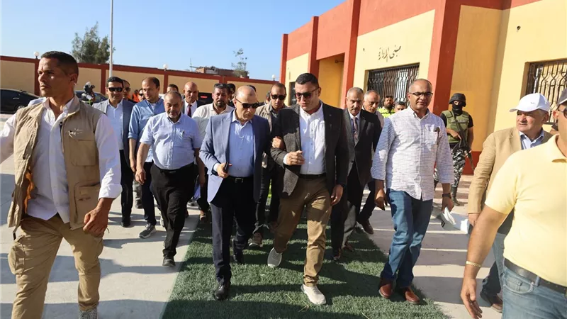 الشربيني وعبد المعطي.. يتفقدان محطة معالجة الصرف الصحي بقمسيون