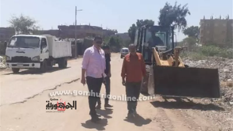 أبو حطب: رفع 7 ألاف طن تراكمات من نواتج التطهير والهدم بسمادون