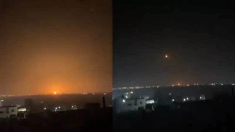 24 مصابا جراء سقوط صواريخ أطلقت من إيران في ضواحي تل أبيب