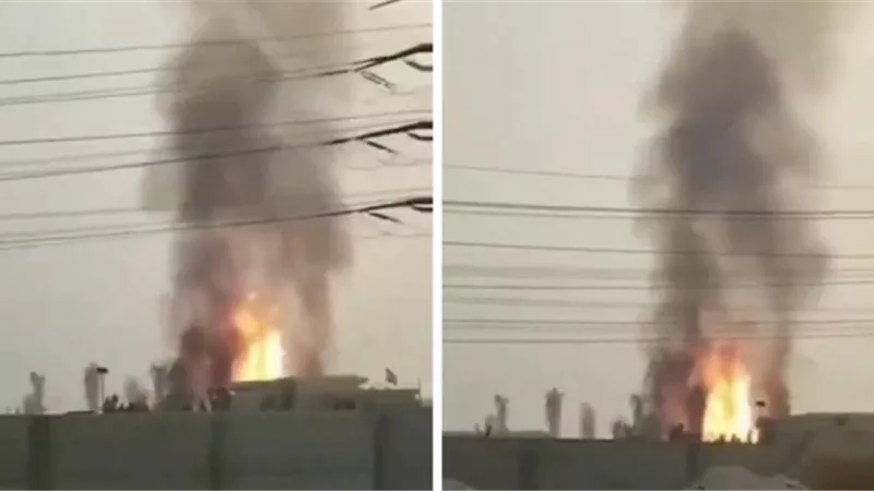 إيران: حرائق ودخان جراء هجوم إسرائيلي على منشآت حقل غاز في بوشهر