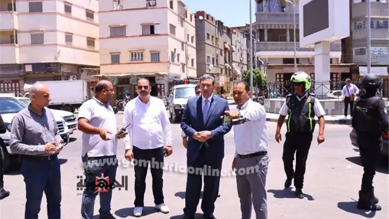 محافظ دمياط يفاجئ مدينة عزبة البرج