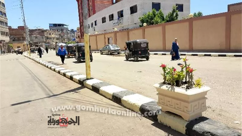 نشاط مكثف بمدينة السرو بدمياط للإرتقاء بالشكل الحضارى