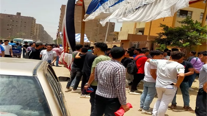 طلاب كفرالشيخ سعداء بامتحانى التربية الدينية والوطنية