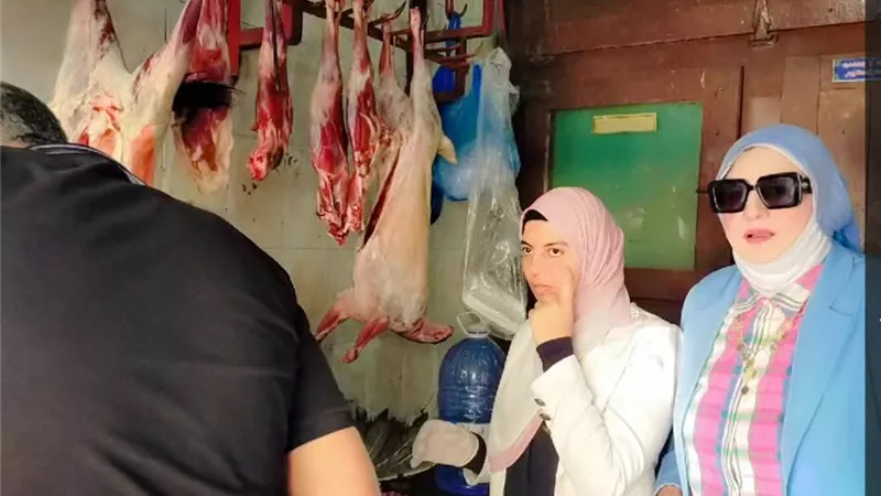 وتتوالى ضربات مديرية التموين ضد تجار اللحوم الفاسدة