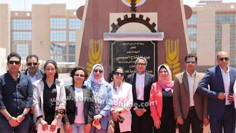 نائب محافظ دمياط تزور المشروعات التنموية بالوادي الجديد