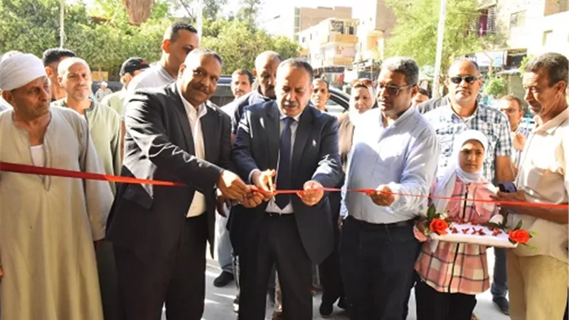 محافظ أسيوط يفتتح موقف سيارات الغنايم بعد تطويره بتكلفة 40 مليون