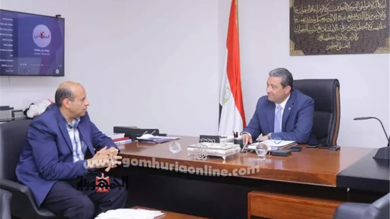 قوافل بيطرية مجانية بقرى دمياط