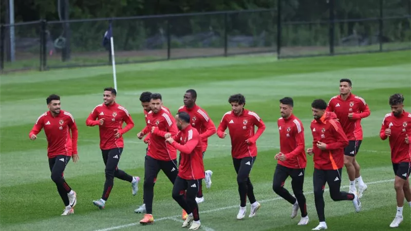 الأهلي يختتم مرانه استعدادا لمواجهة بالميراس بكأس العالم للأندية