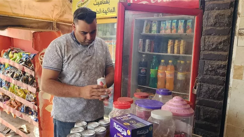 ضبط اغذيه ومبيدات زراعيه مجهولة المصدر بكفرالشيخ