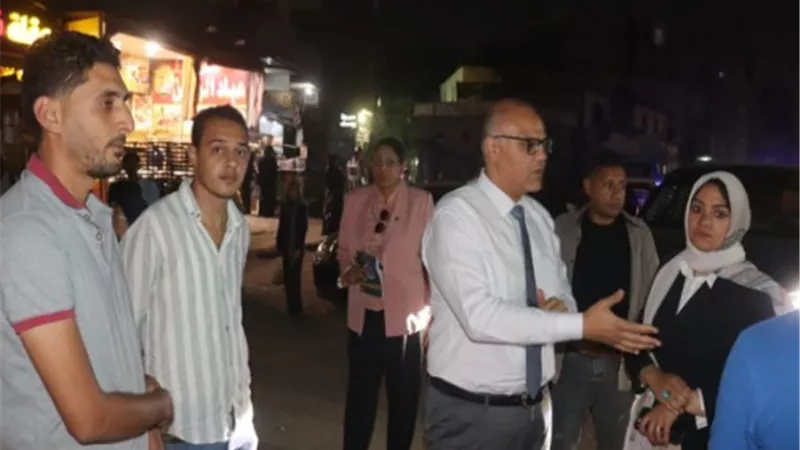 محافظ القليوبية يتابع تطوير شارع الرشاح ويؤكد: محور مروري جديد