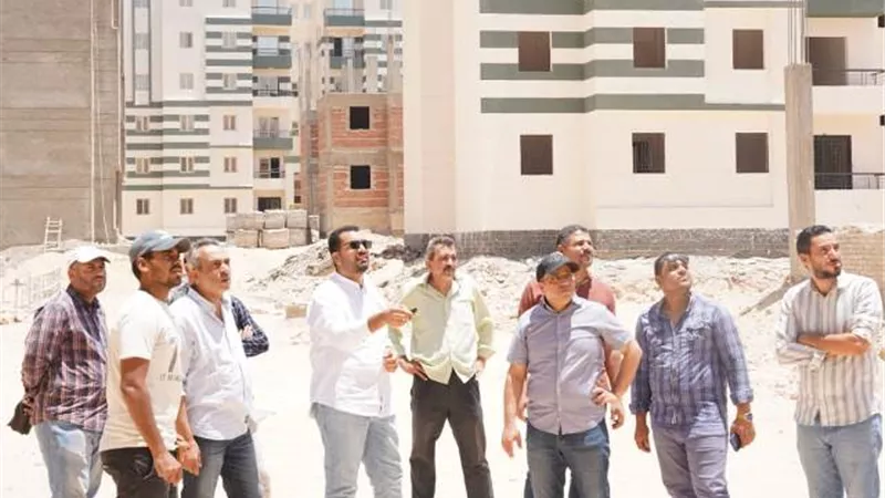 أسباب زيارة وفد وزارة الإسكان لأكبر مشروعات مدينة سوهاج الجديدة.. صور