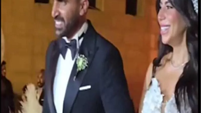 ماجد المصري يحتفل بزفاف ابنته ماهيتاب على شاب من خارج الوسط الفني