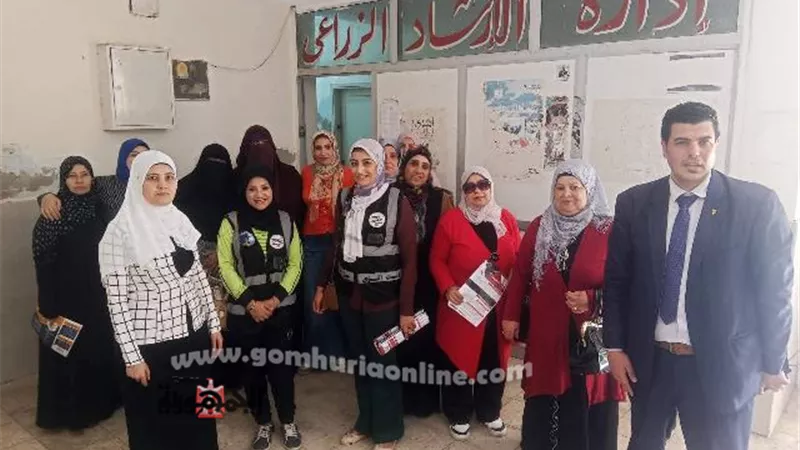 توعية موظفي الحكومة بدمياط بقانون الكشف المبكر عن المخدرات