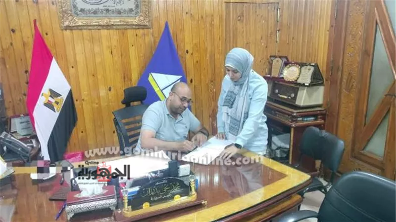 وكيل الصحة بدمياط يعتمد نتيجة إمتحانات النقل بمدارس التمريض