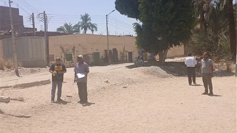 قطعة أرض لإنشاء وحدة مطافئ بمدينة الطود جنوب الأقصر