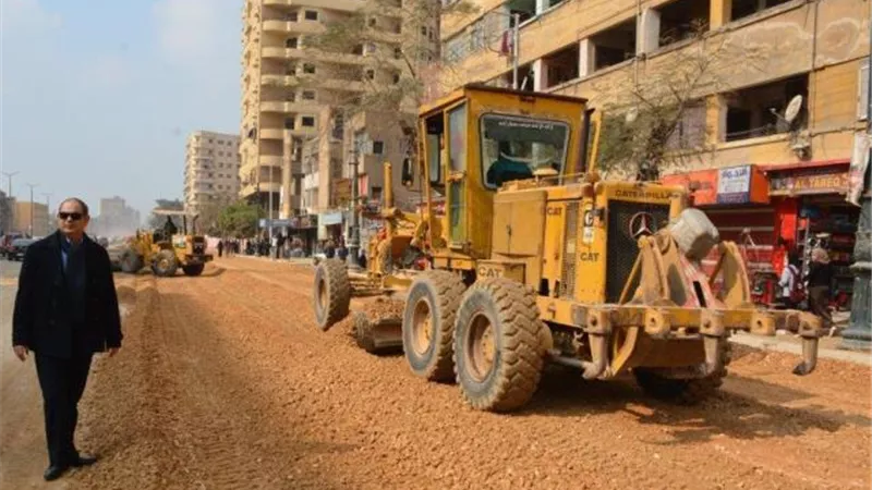الغربية تطور قلب المحلة الصناعية ضمن خطة شاملة لتحديث البنية التحتية