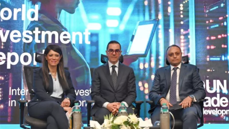 وزيرا الاستثمار والتخطيط يطلقان تقرير الاستثمار العالمي لمنظمة أونكتاد