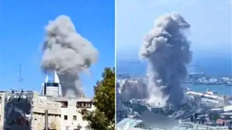 إصابة 17 إسرائيليا بإصابات خطيرة فى القصف الإيرانى على حيفا