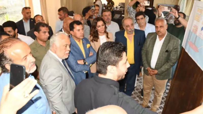 وزير الشباب يوجّه بتطوير ورفع كفاءة نادي نقابة المهن التمثيلية
