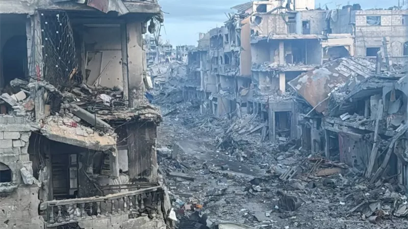 استشهاد 5 فلسطينيين في قصف إسرائيلي شرق مدينة غزة