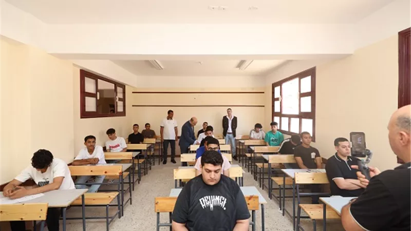 انتظام ثالث ايام امتحانات الثانوية العامة بكفر الشيخ