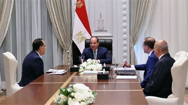 الرئيس السيسى يستعرض وضع التذبذب المتزايد بالأسواق الدولية وانعكاسات الأحداث الجيوسياسية