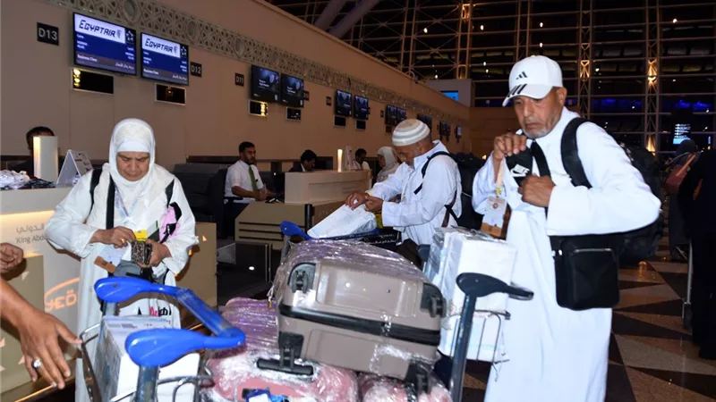 مصر للطيران تسير غدًا 14 رحلة جوية لعودة حجاج بيت الله الحرام