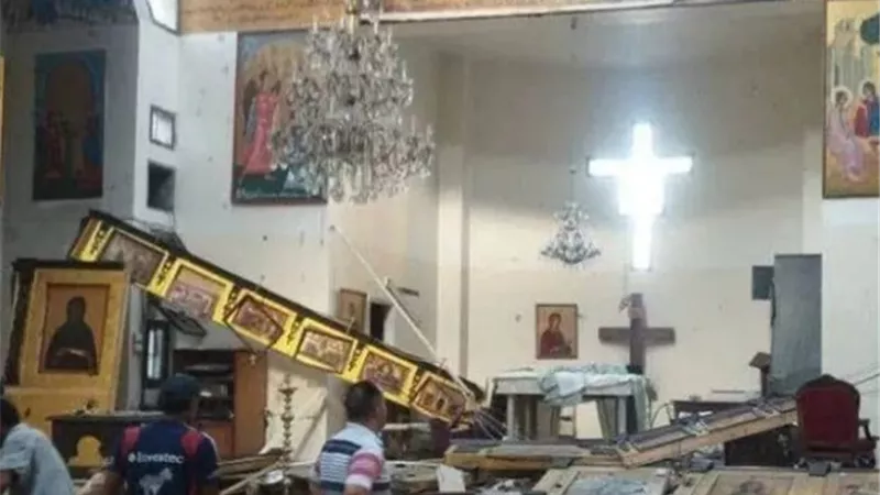 حصيلة أولية للهجوم الإرهابي على كنيسة بدمشق