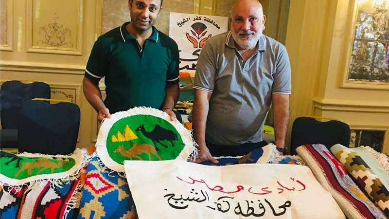 محافظة كفرالشيخ تشارك في معرض التراث والحرف اليدوية بالجيزة