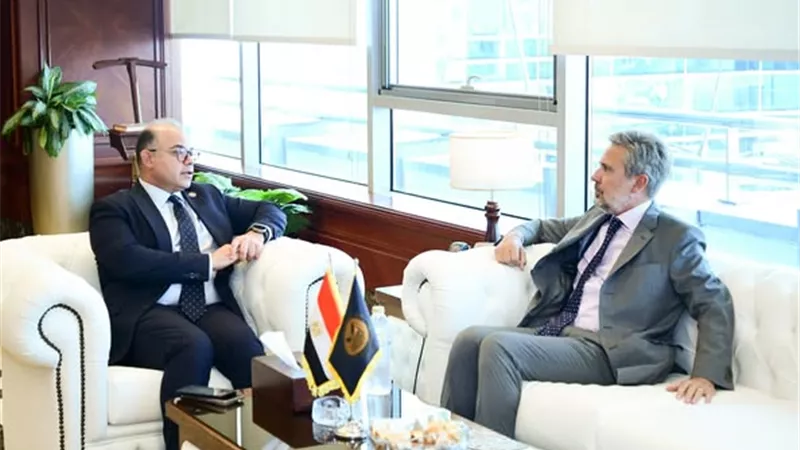 الرقابة المالية تستعرض فرص الشراكة مع إيطاليا في القطاع غير المصرفي