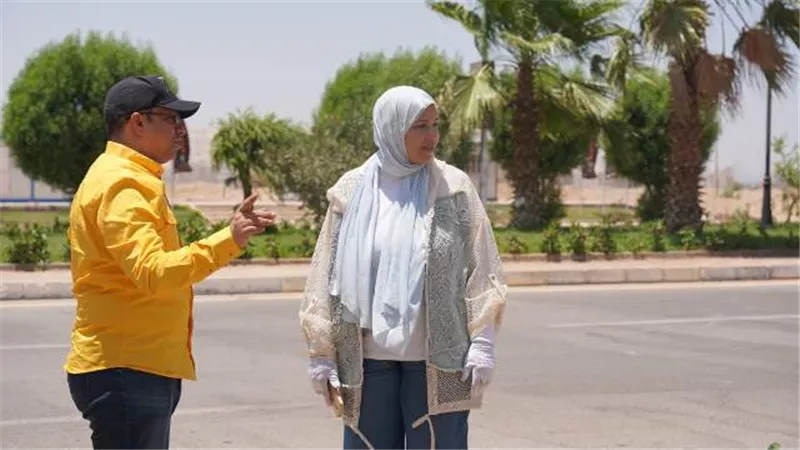 رئيس جهاز سوهاج الجديدة يعلن عن أكبر مشروع زراعة فى تاريخ المدينة صور