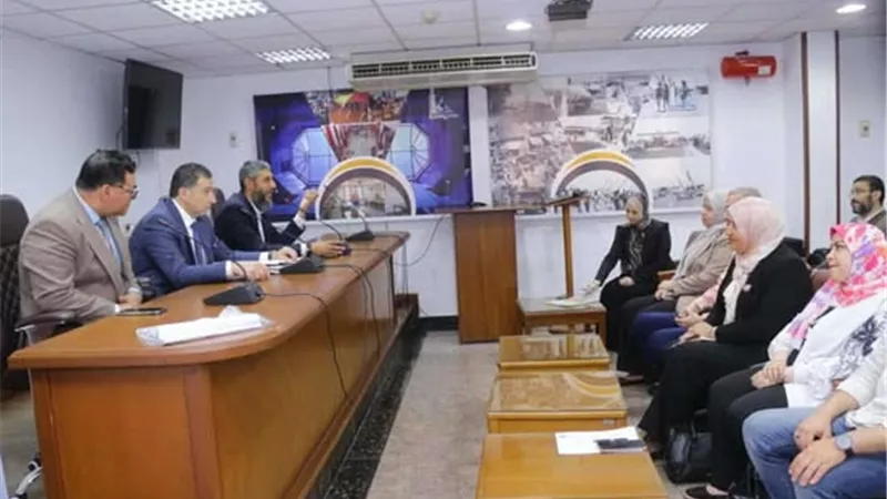 ورشة عمل لإعداد خطة مواجهة مخاطر إرتفاع منسوب سطح البحر بدمياط