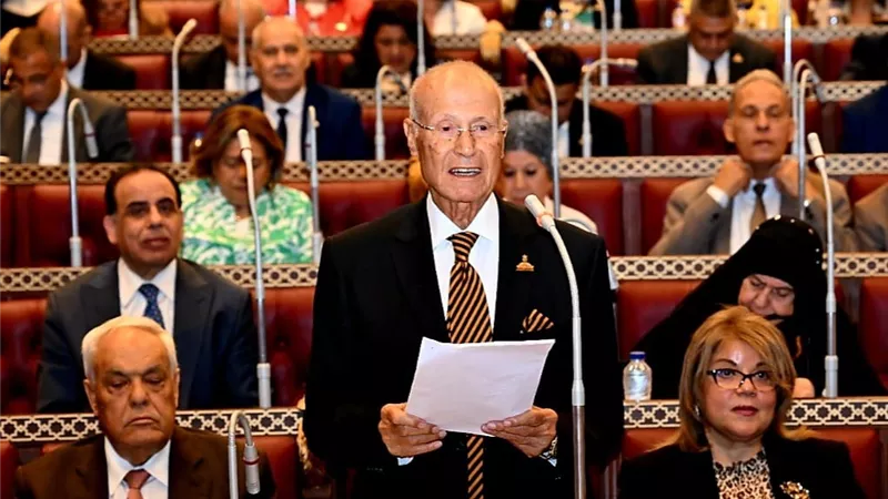 كلمة المستشار فرج الدري في ختام الفصل التشريعى الأول لمجلس الشيوخ