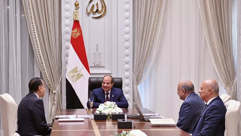 الرئيس السيسي يشدد على ضرورة توطين الصناعات المرتبطة بمشروعات الطاقة المتجددة
