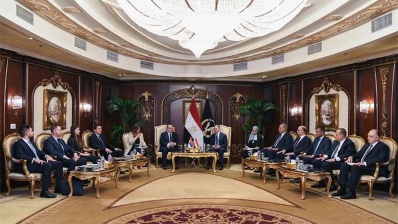 وزير الداخلية يستقبل نظيره الصربى لبحث أوجه التعاون بين البلدين
