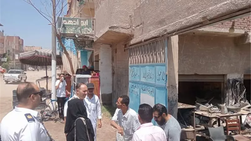 رفع الوعي البيئي بالورش والمحال التجارية في الإسماعيلية