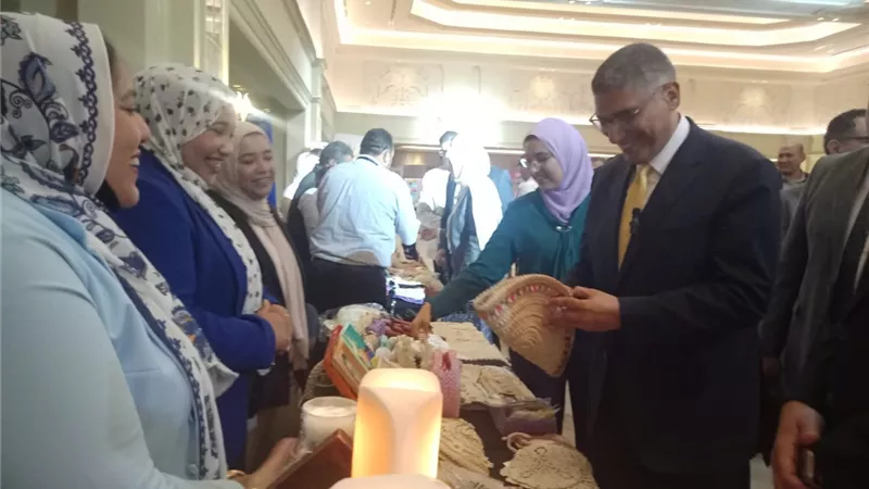 محافظة مطروح تشارك فى معرض الجيزة للتراث و الحرف اليدوية